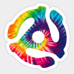 Groovy Tie-dye Adapter Sticker